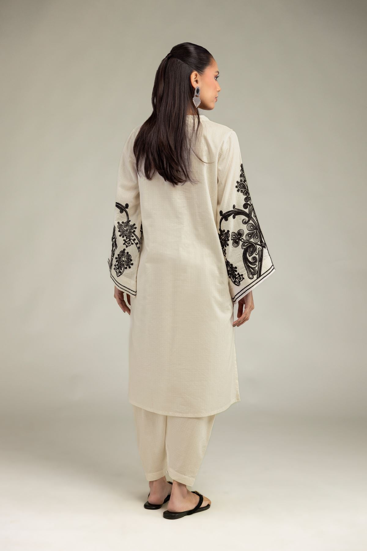Floral Cotton Kurta