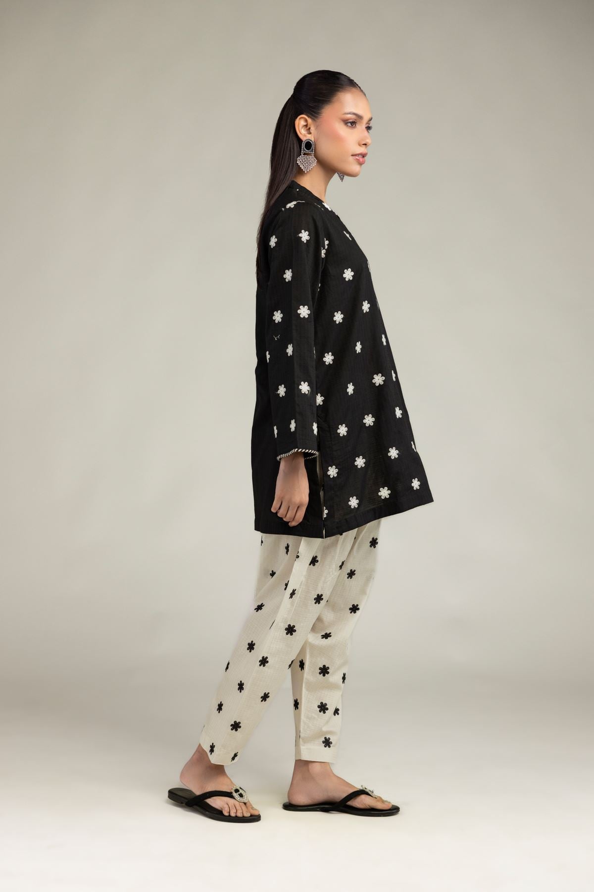 Floral Cotton Shalwar