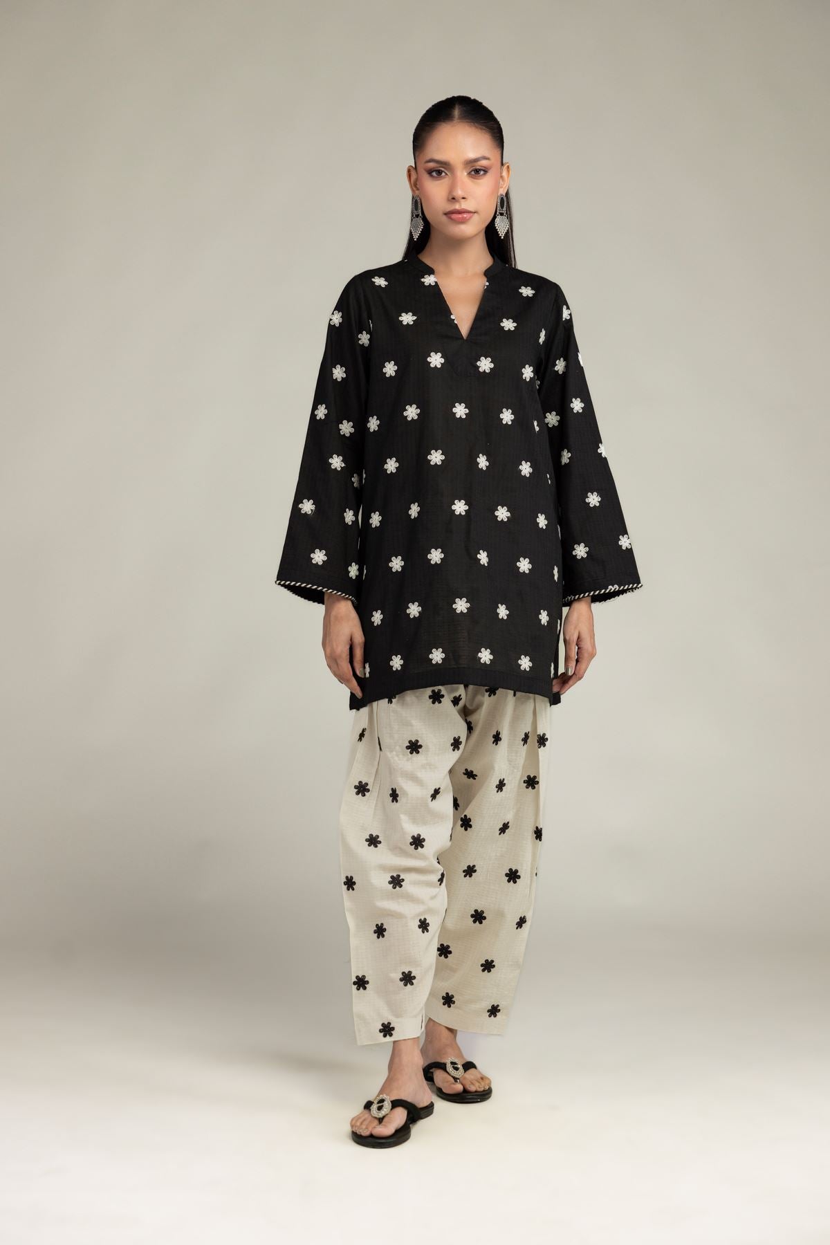 Floral Cotton Shalwar