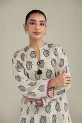 Short Paisley Kurta