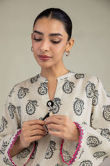 Short Paisley Kurta