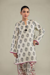 Short Paisley Kurta