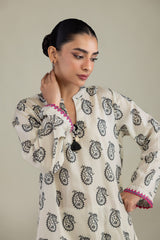Short Paisley Kurta