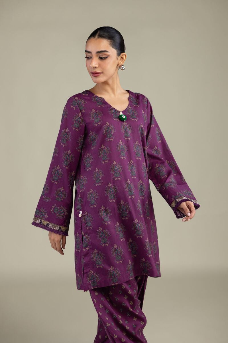 Short Printed Kurta