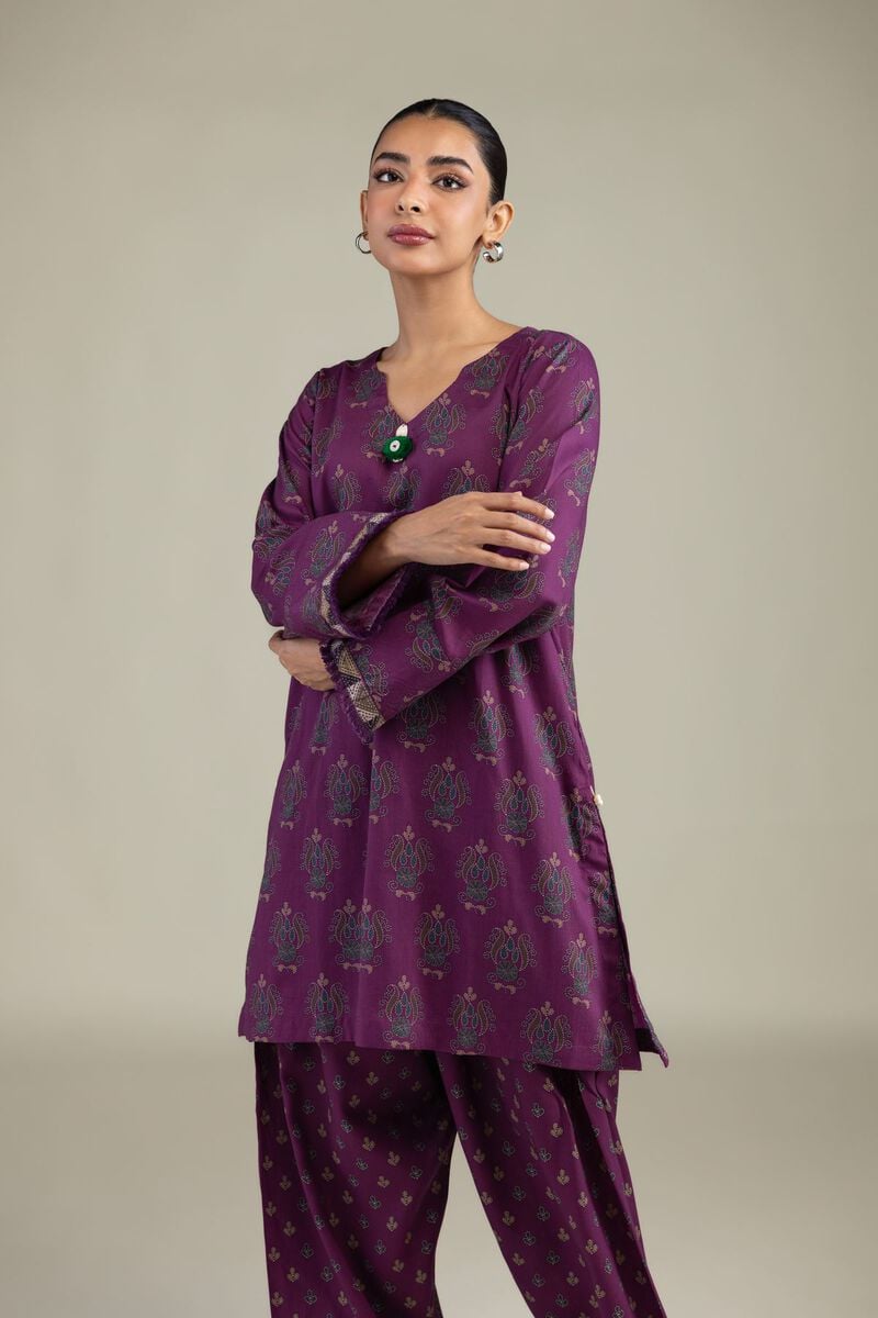 Short Printed Kurta