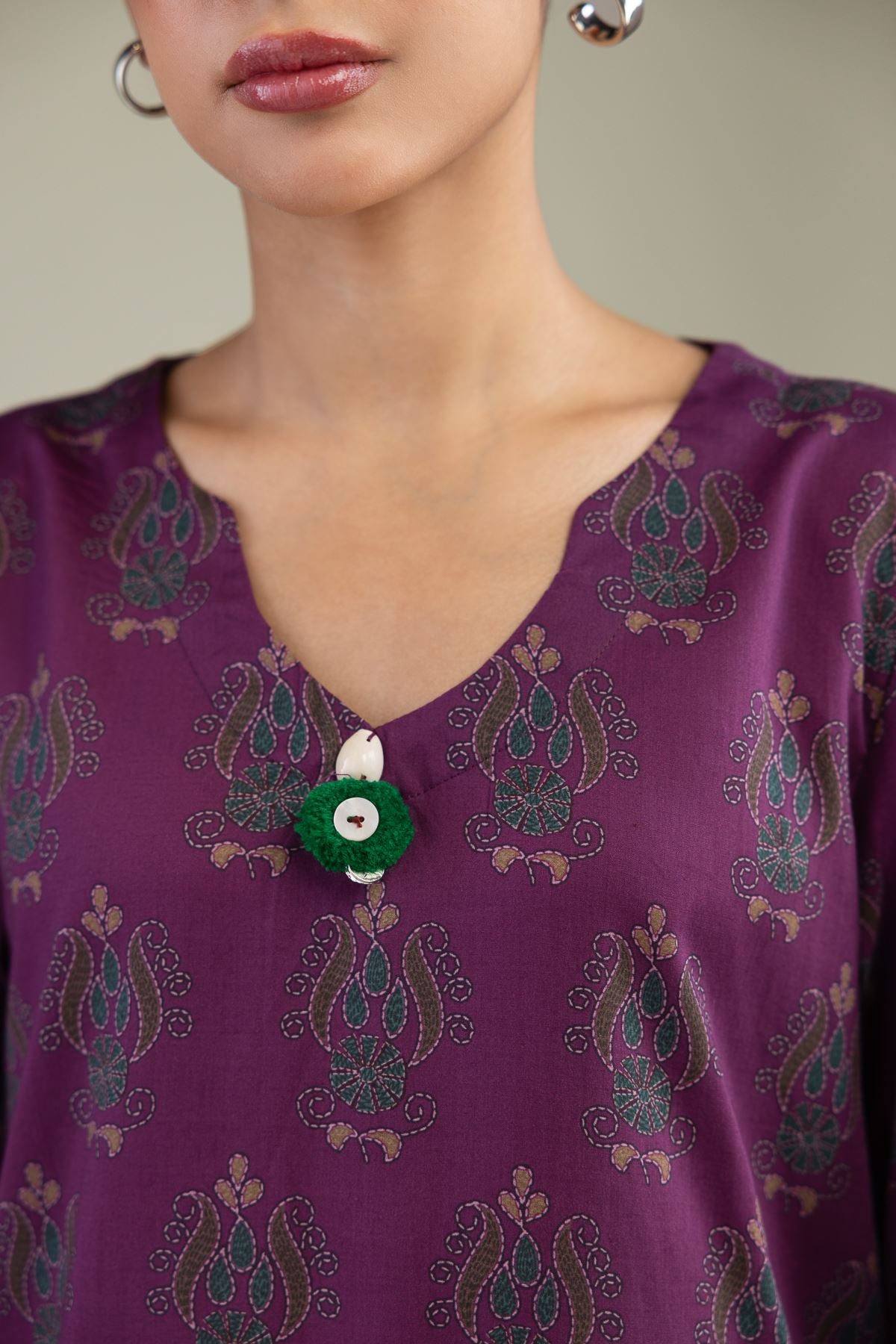 Short Printed Kurta