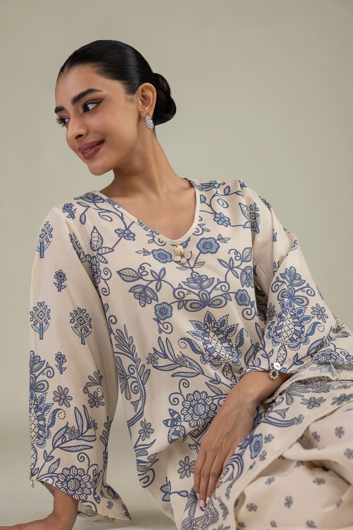 Floral Printed Shalwar