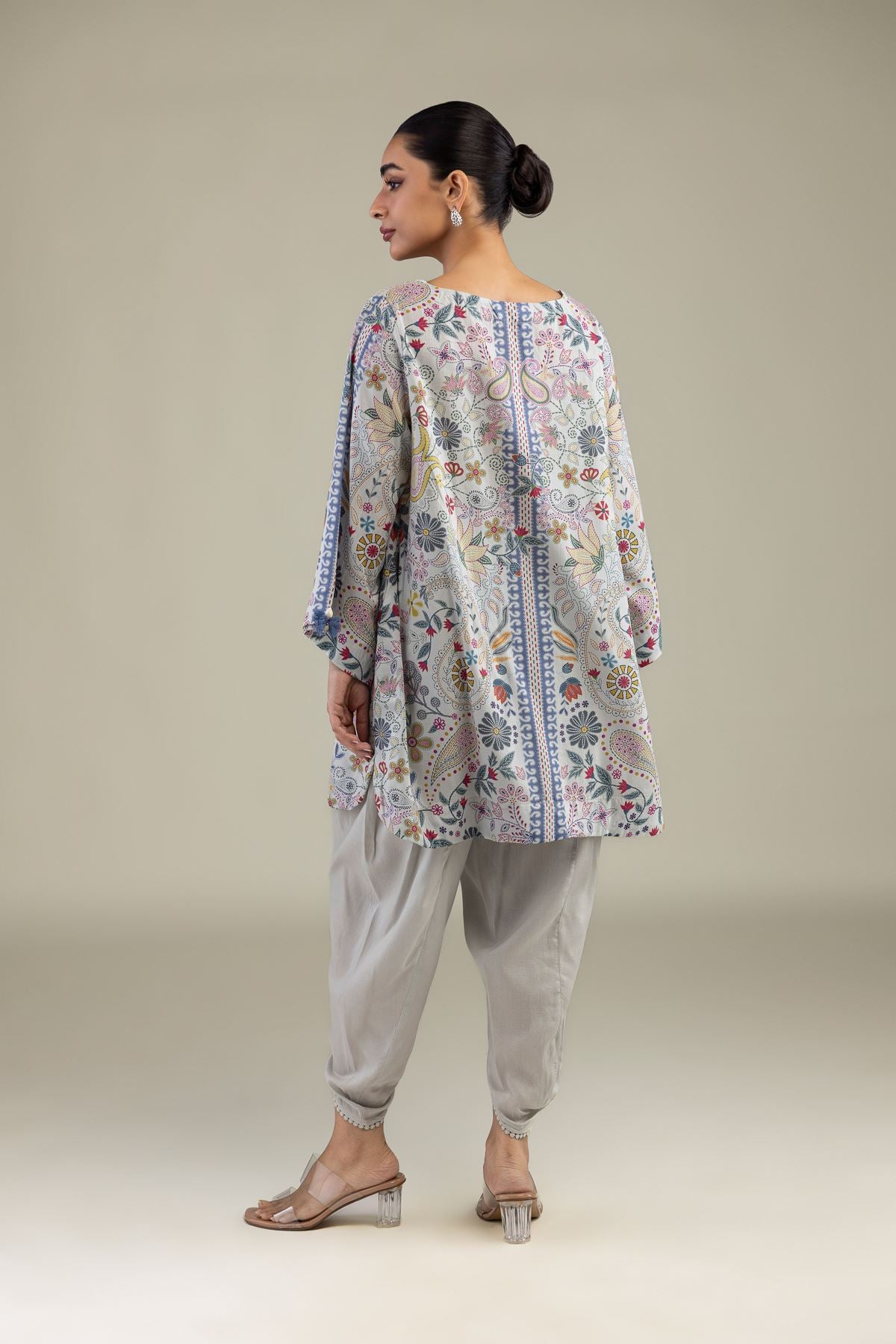 Printed Paisley Kurta