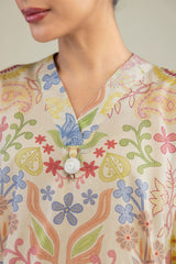 Short V-Neck Kurta