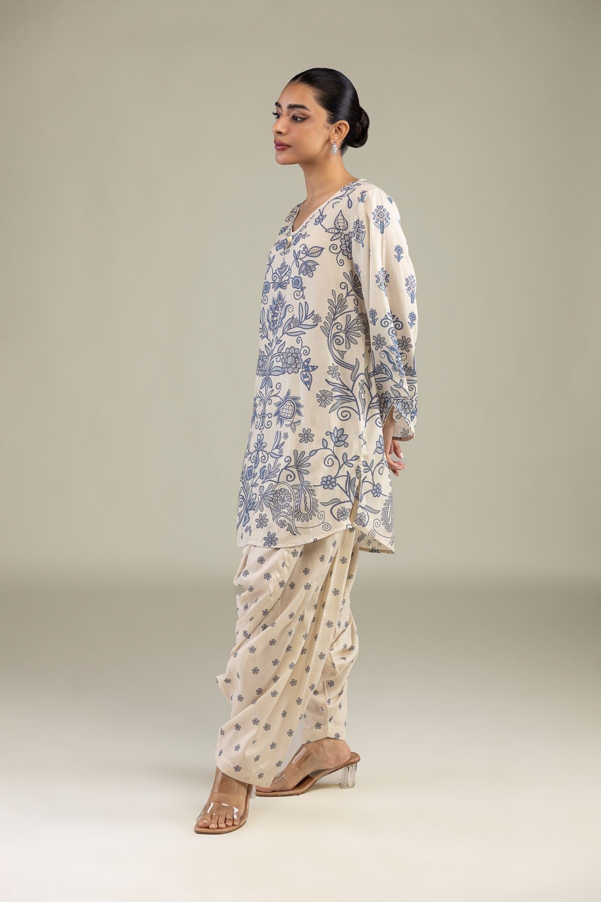 Floral Printed Shalwar 