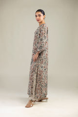 Long Floral Kurta