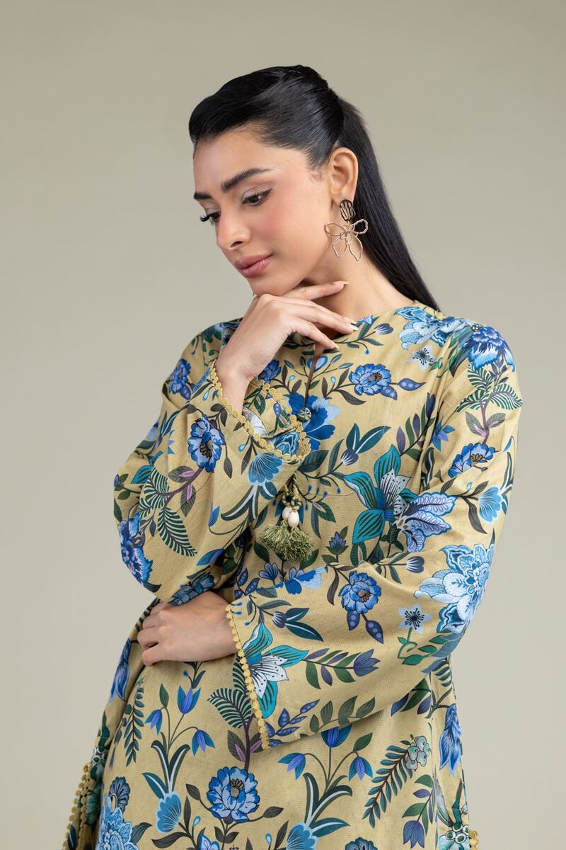 Floral Cotton Kurta