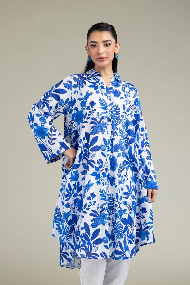 Floral Short Kurta