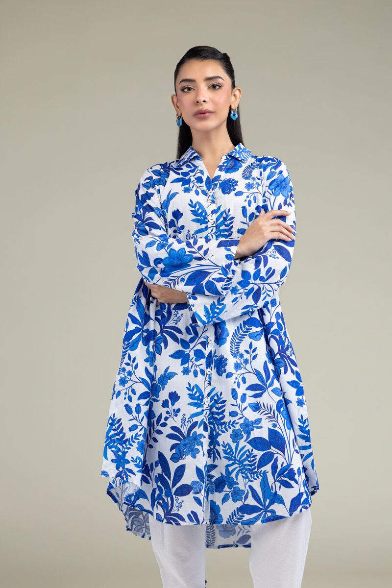 Floral Short Kurta