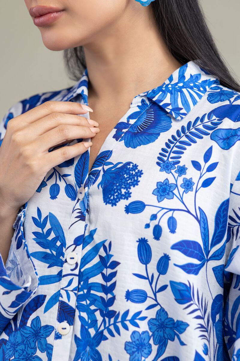 Floral Short Kurta