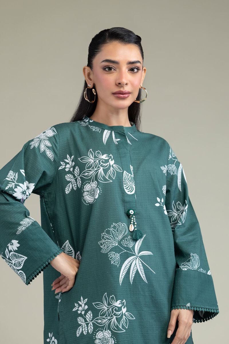 Floral Cotton Kurta