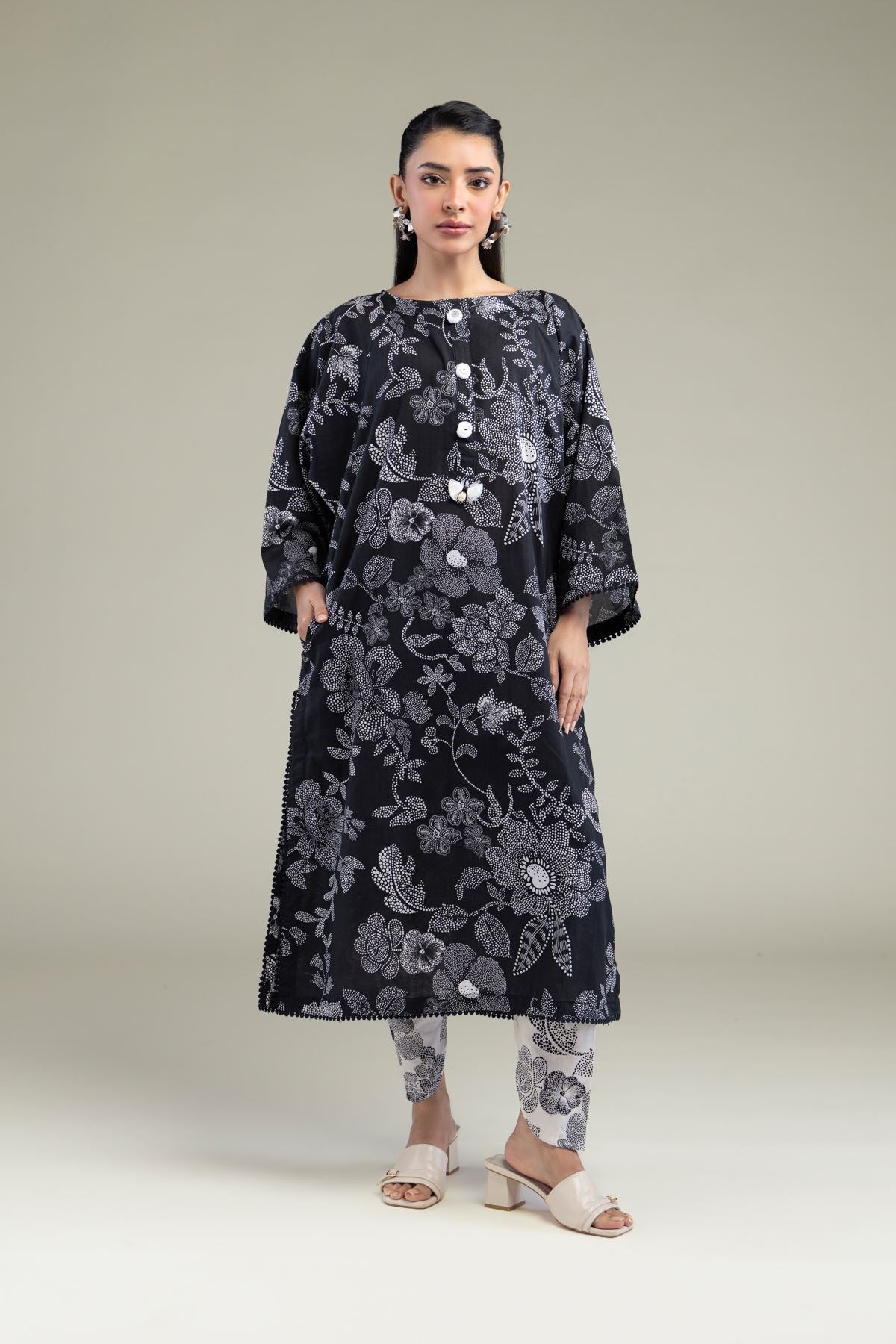Floral Cotton Shalwar