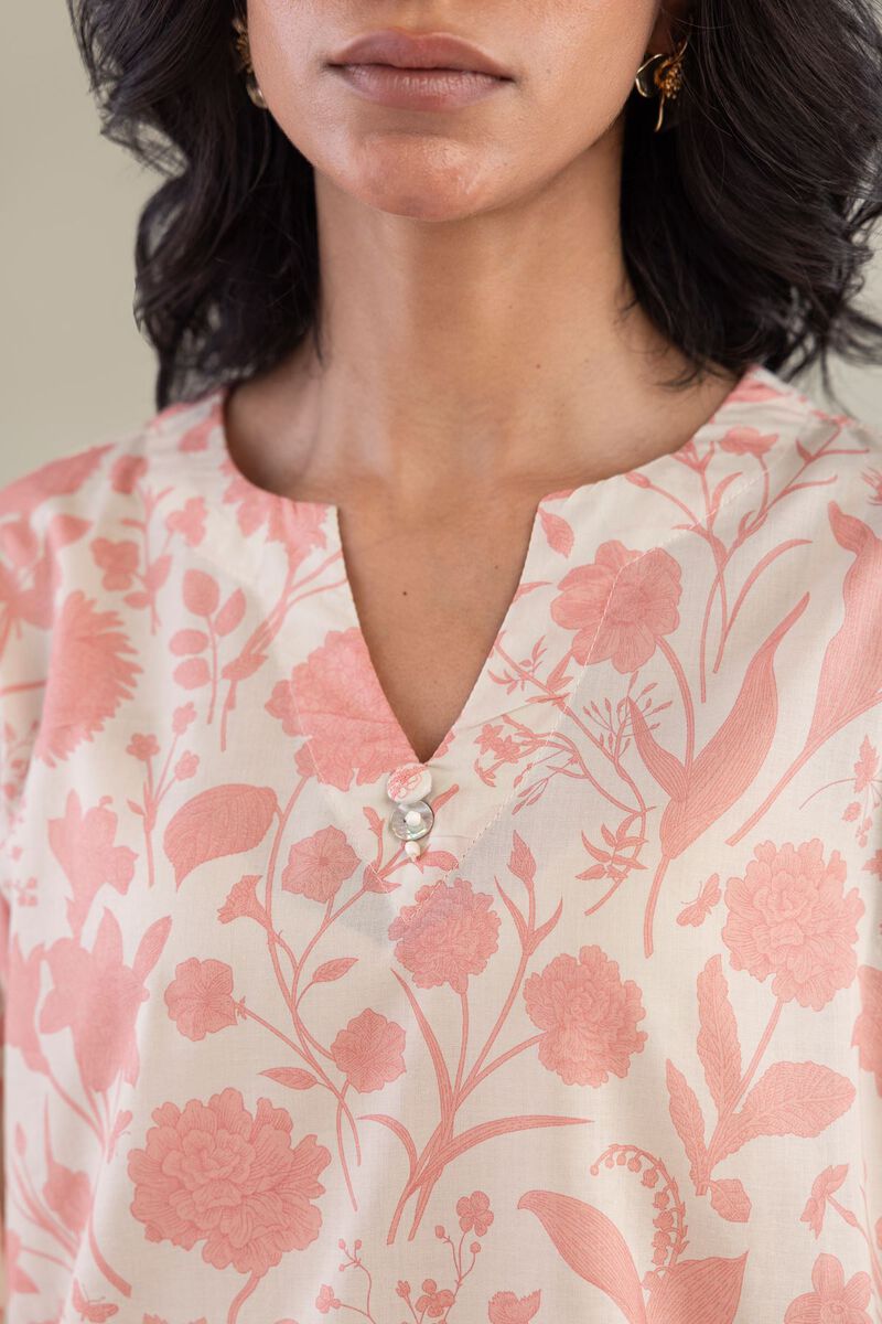 Floral Cambric Kurta