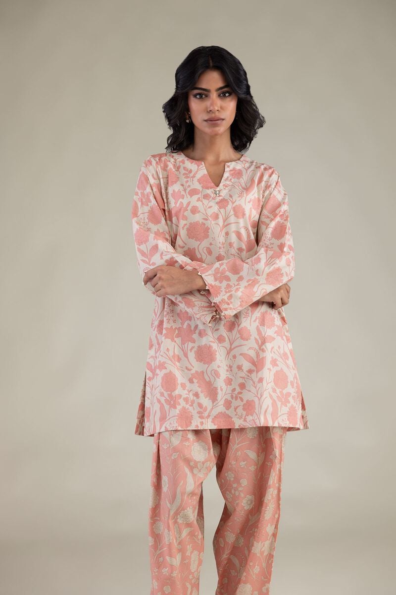 Floral Cambric Kurta
