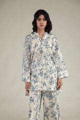 Short Floral Kurta
