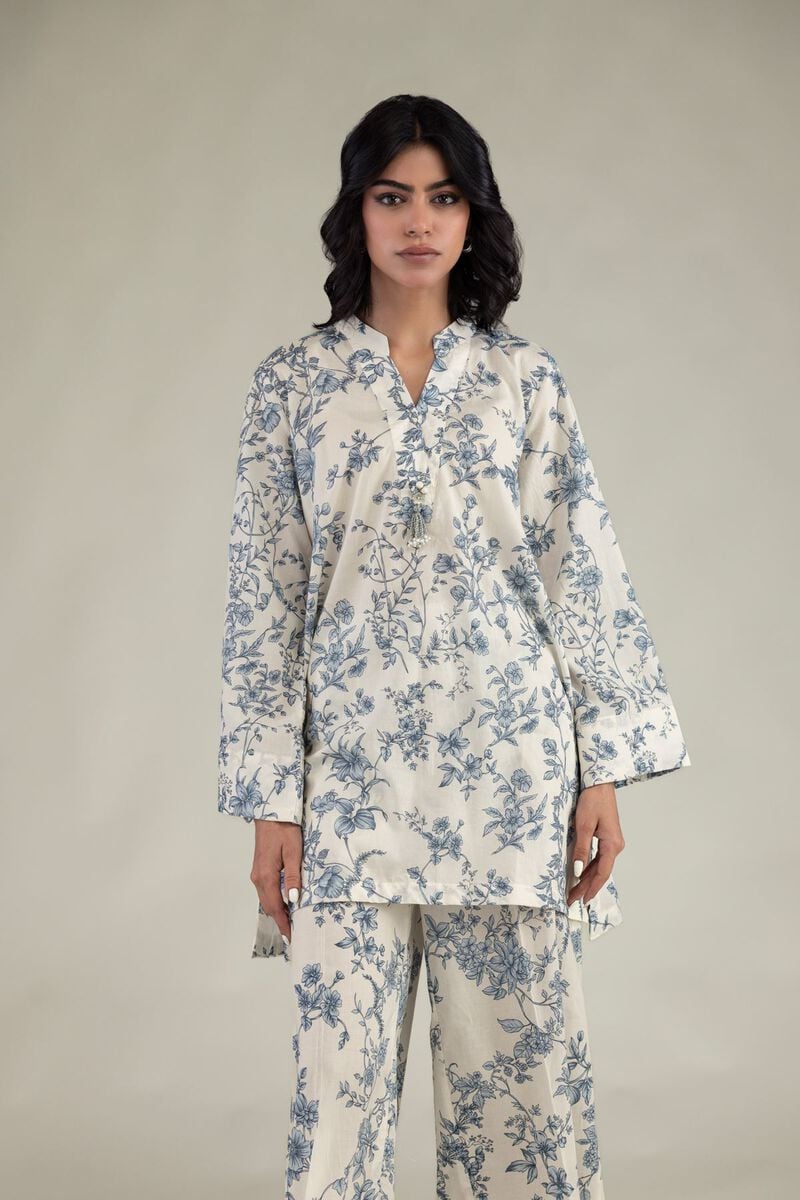 Short Floral Kurta 