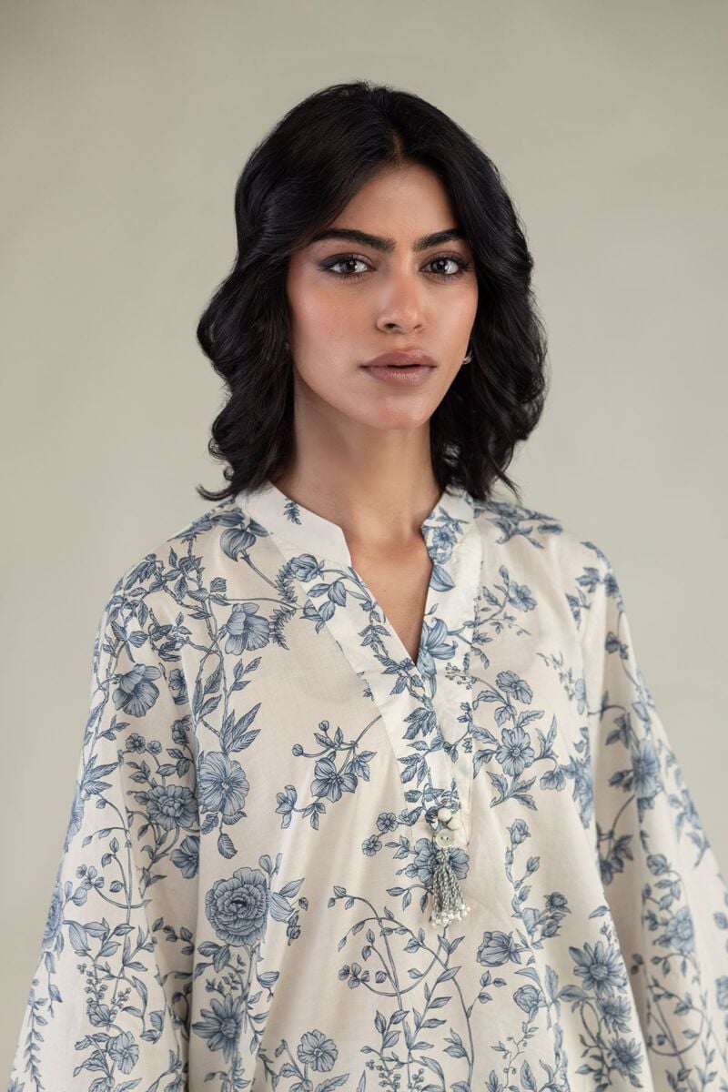 Short Floral Kurta 
