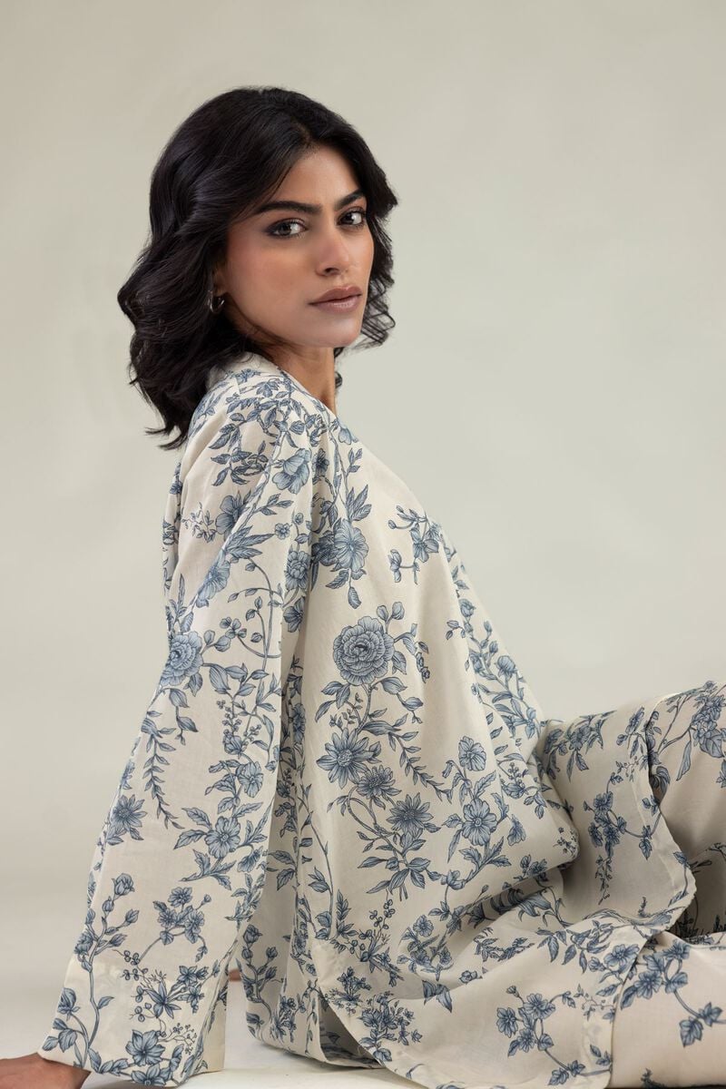 Short Floral Kurta 