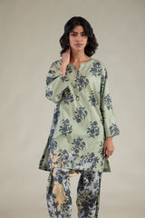 Floral Short Kurta