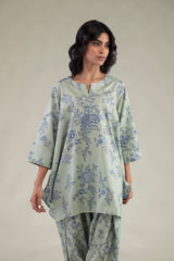 Mint Short Kurta