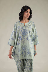 Floral Mint Shalwar