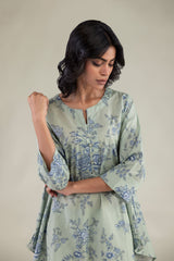 Floral Mint Shalwar
