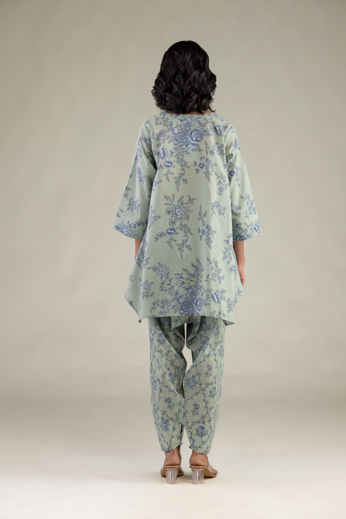 Mint Short Kurta