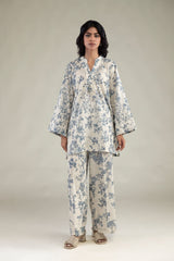 Short Floral Kurta