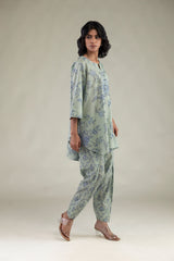 Mint Short Kurta