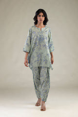 Mint Short Kurta