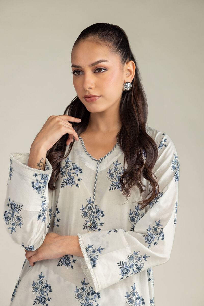 Short V-Neck Kurta