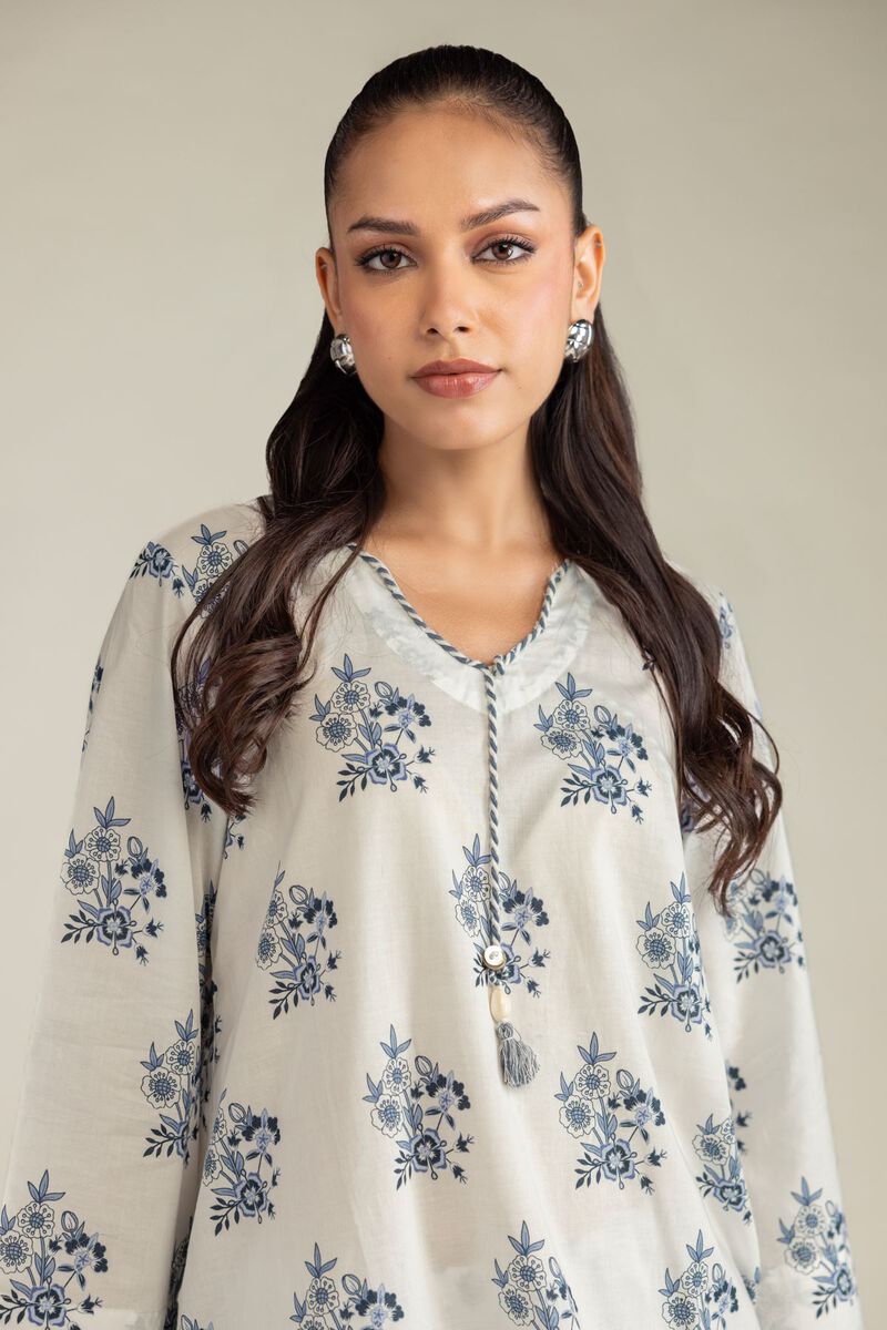 Short V-Neck Kurta