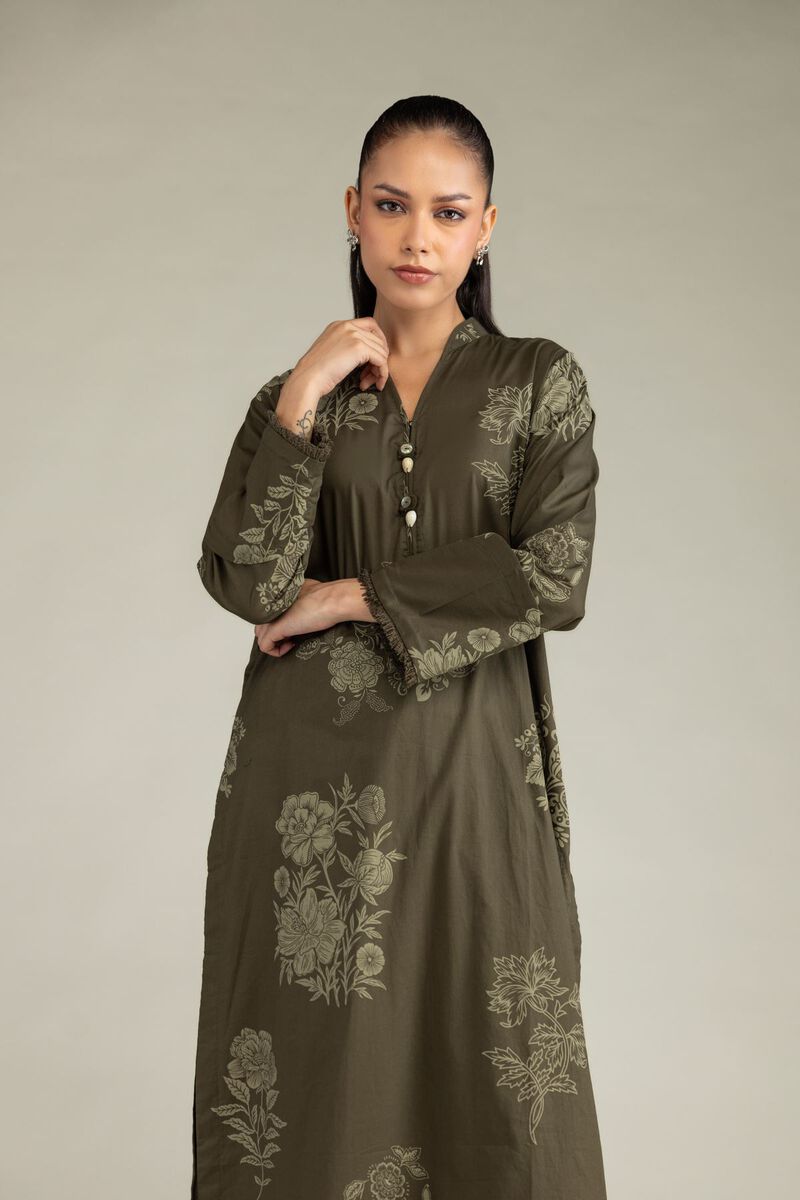 Longline Floral Kurta