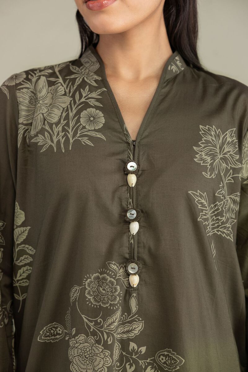 Longline Floral Kurta