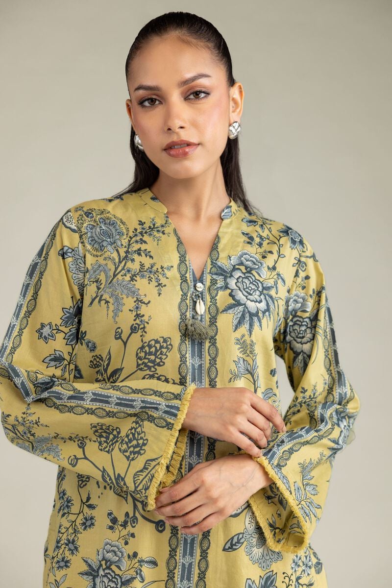 Short V-Neck Kurta