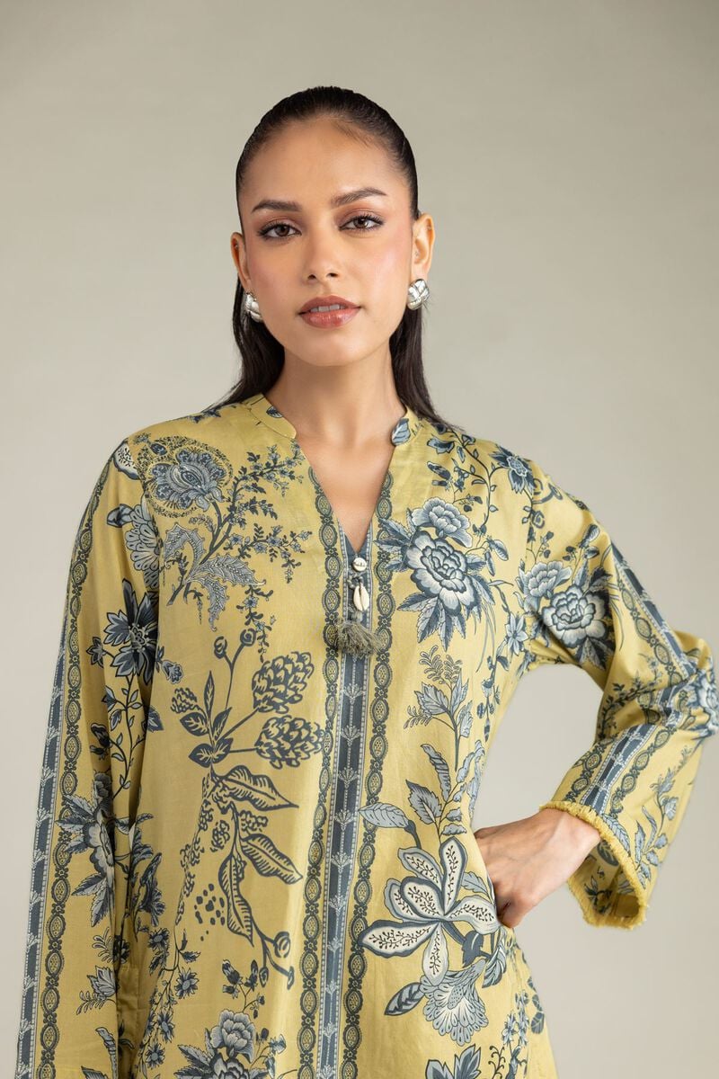 Short V-Neck Kurta