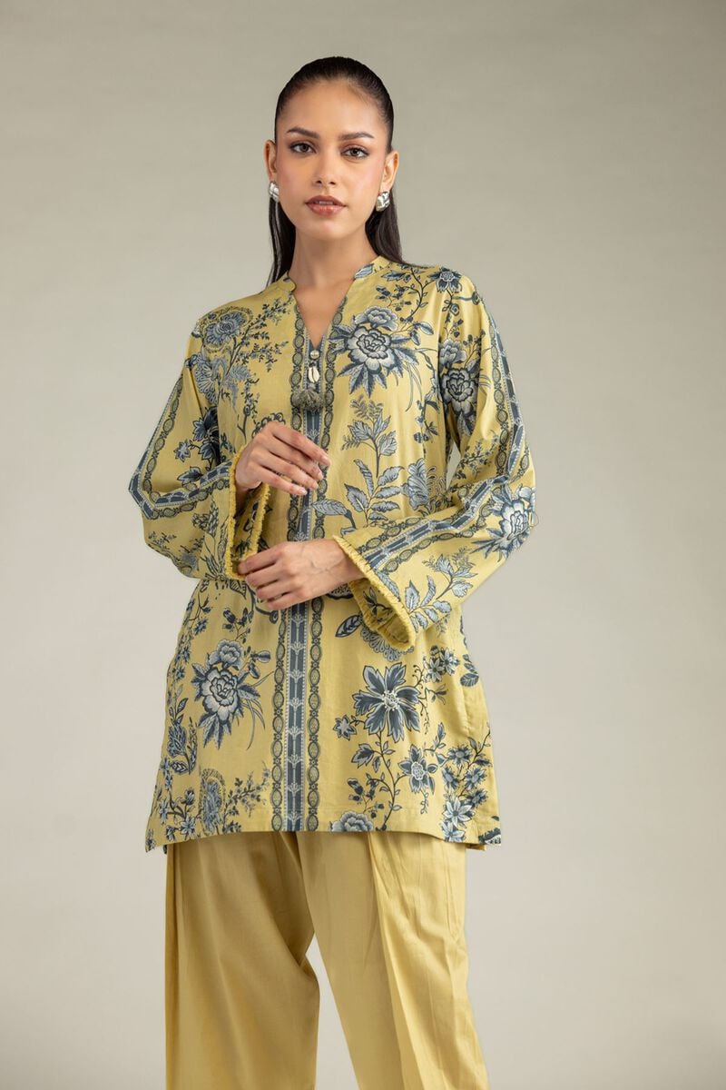 Short V-Neck Kurta