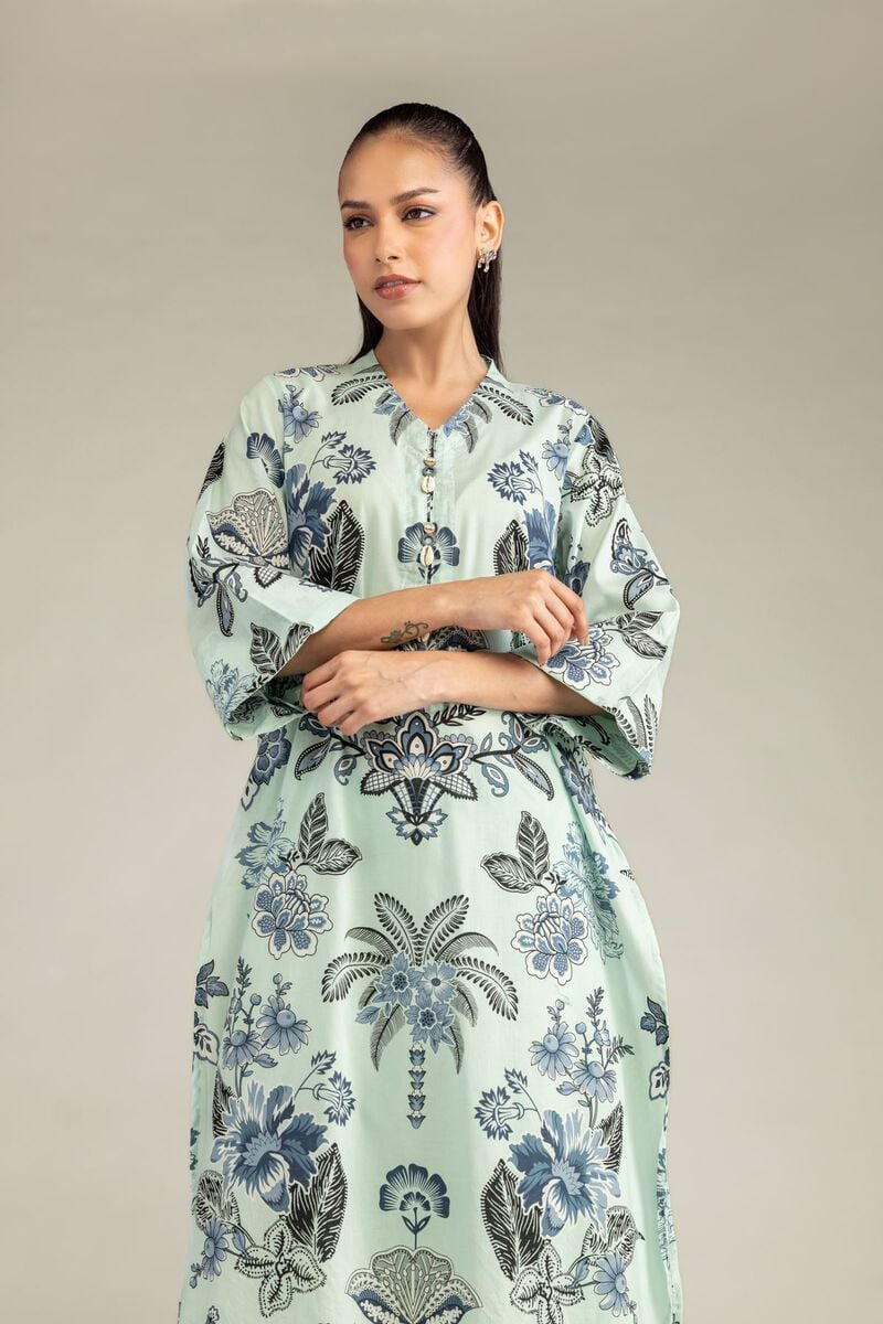 Floral Cambric Kurta