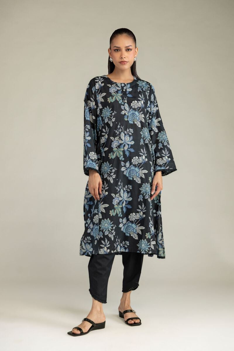 Floral Longline Kurta