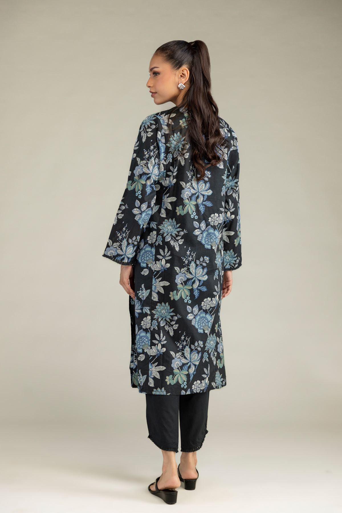 Floral Longline Kurta