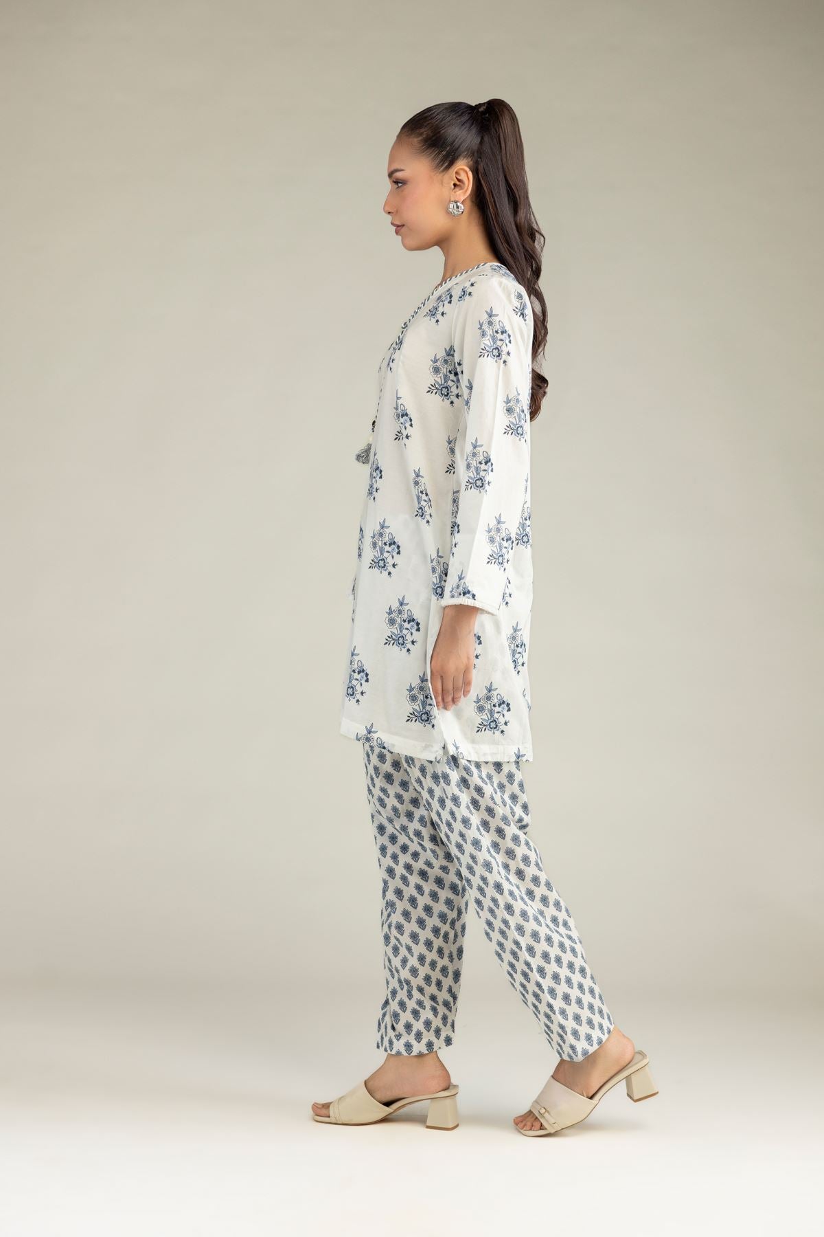 Printed Cambric Shalwar
