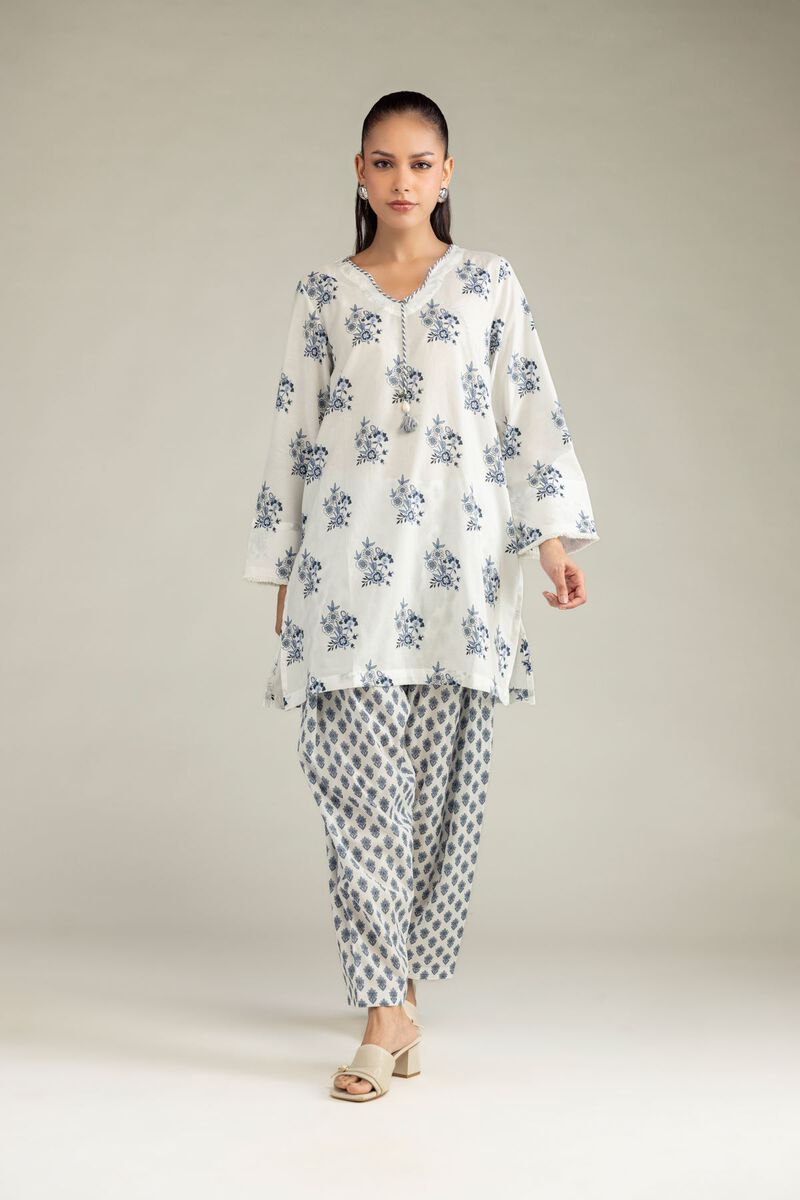 Printed Cambric Shalwar