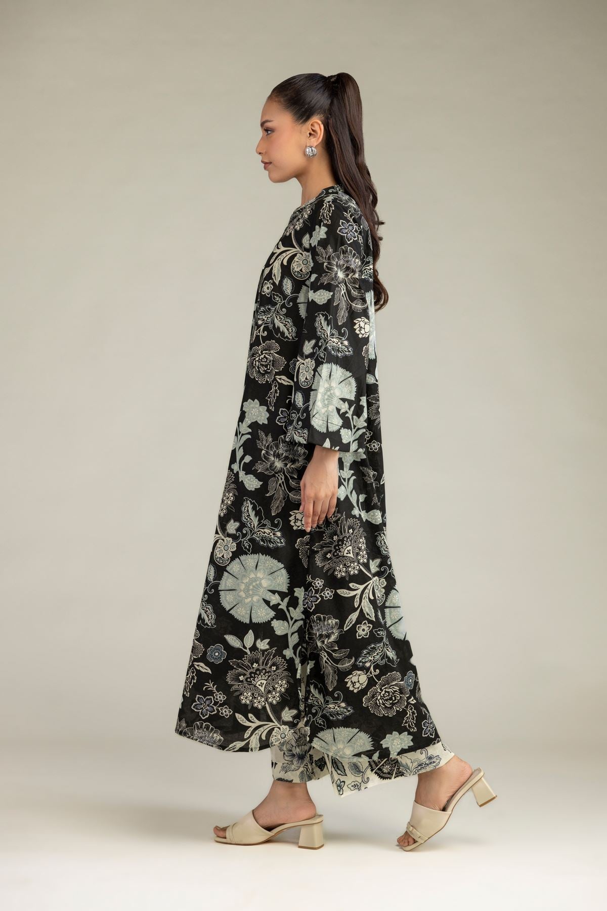 Floral Cambric Pants