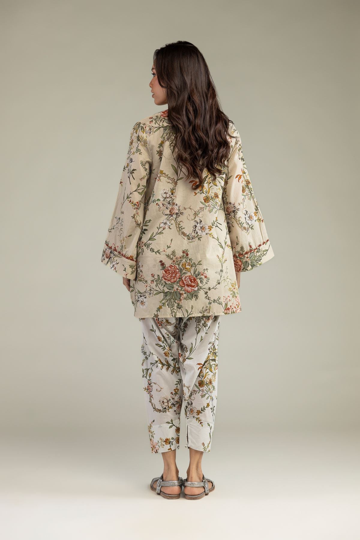 Short Beige Kurta