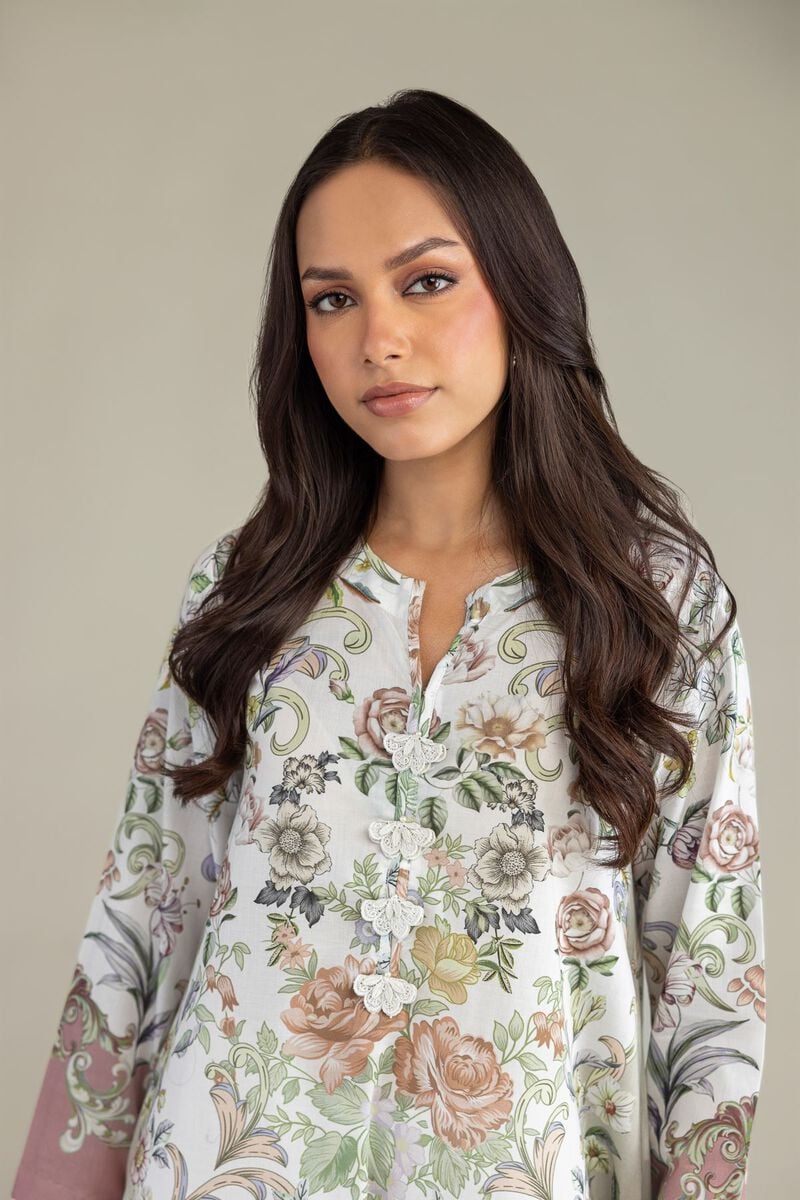 Floral Longline Kurta